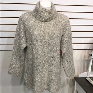 Express Tricot Cozy Heather Turtleneck Sweater